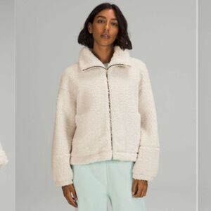 Lululemon Cinchable Fleece Zip-up Jacket